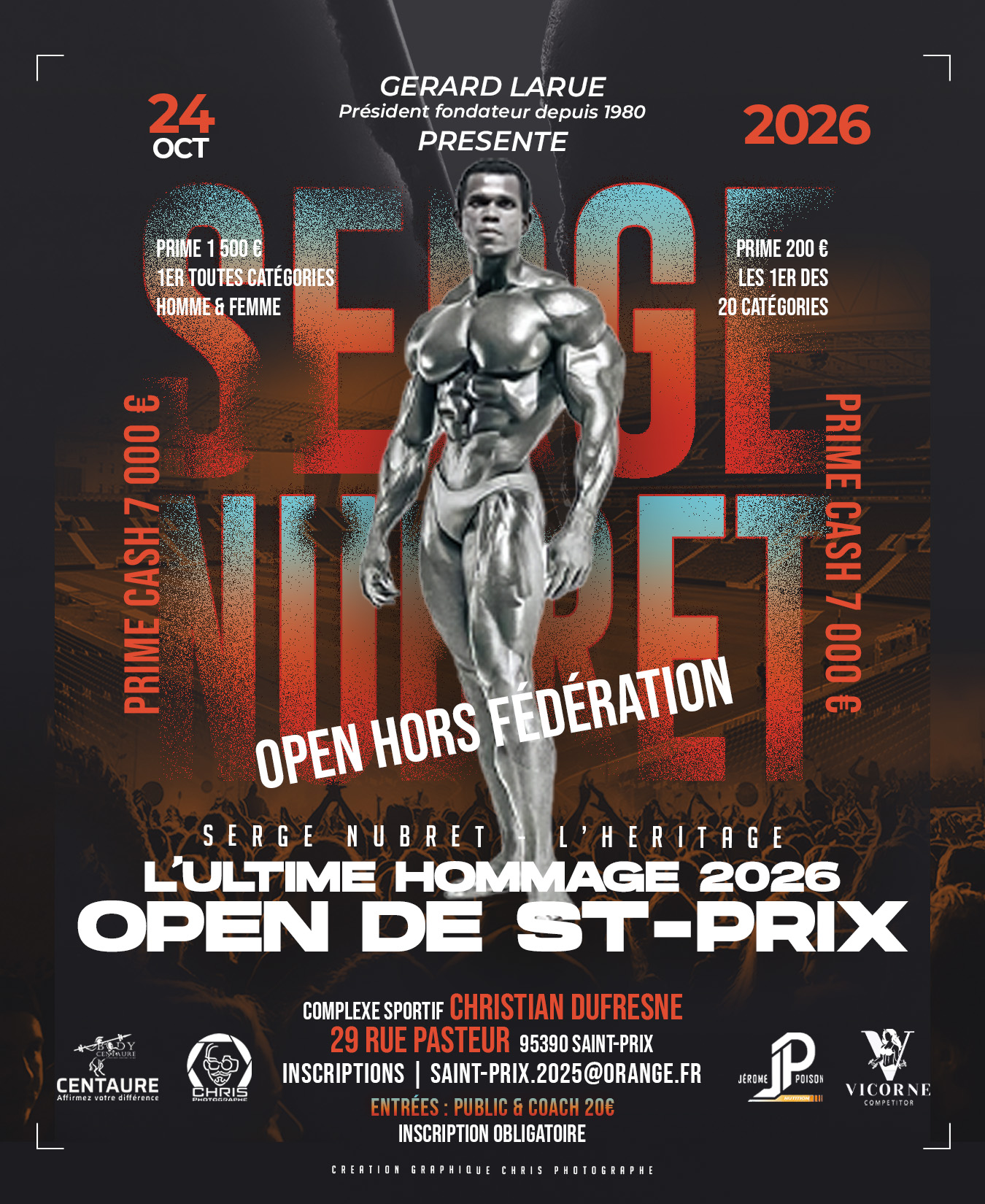 Affiche Open de Saint-Prix — Saint-Prix